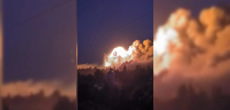 Potężna eksplozja w okupowanej Makiejewce. Zniszczono rosyjski skład amunicji!