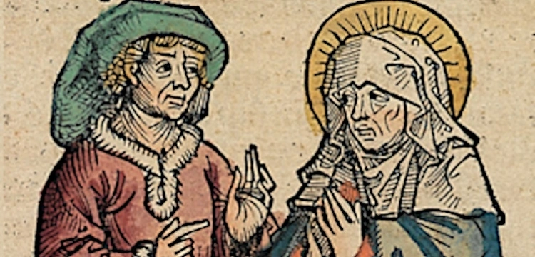 Święci rodzice św. Jana Chrzciciela - Elżbieta i Zachariasz