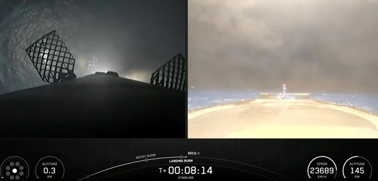 Polskie satelity na orbicie. Historyczny start Falcona 9 [Wideo]