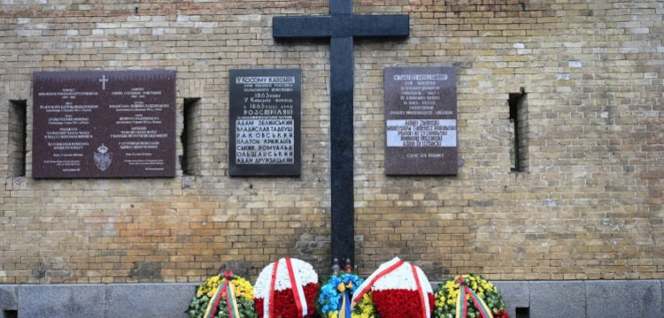 Kijów. Polacy, Litwini i Ukraińcy wspólnie uczcili 160. rocznicę Powstania Styczniowego