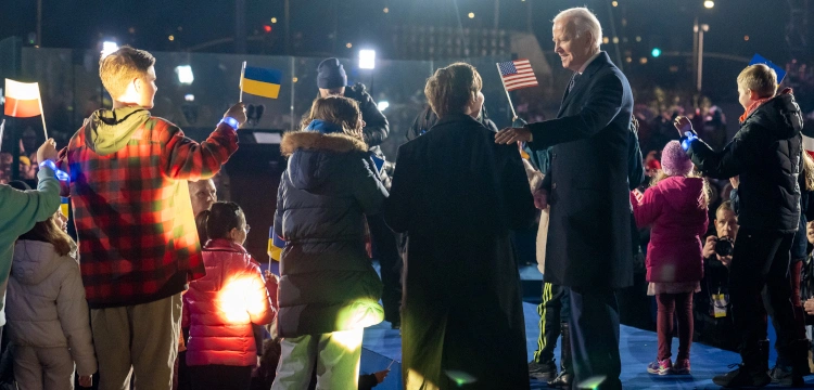 Biden pod wrażeniem postawy Polaków: To był zaszczyt rozmawiać z wami