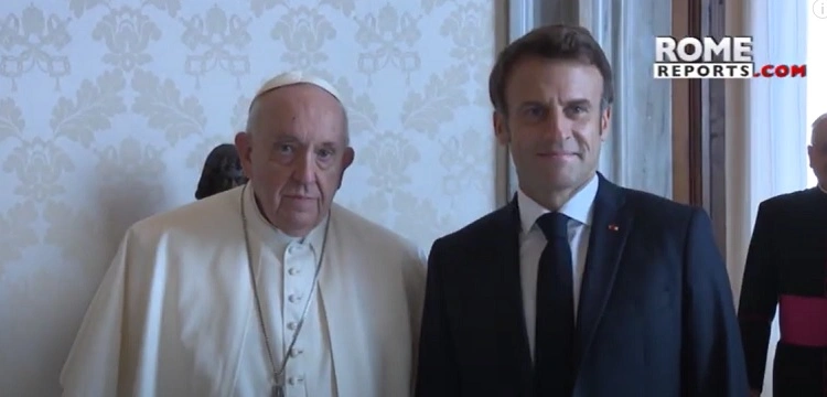 Macron w Watykanie: pokój na Ukrainie tylko na warunkach uznanych przez stronę ukraińską