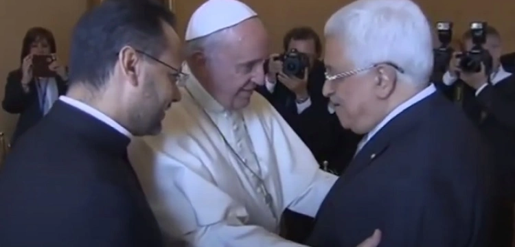 Papież rozmawiał z prezydentem Palestyny