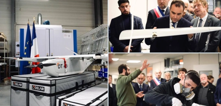 Francja wesprze Ukrainę nowymi dronami kamikadze