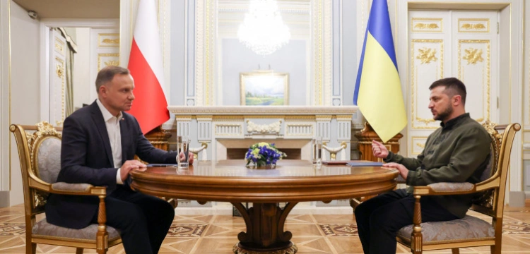 Prezydent Duda i inni przywódcy środkowej Europy potępili rosyjskie aneksje
