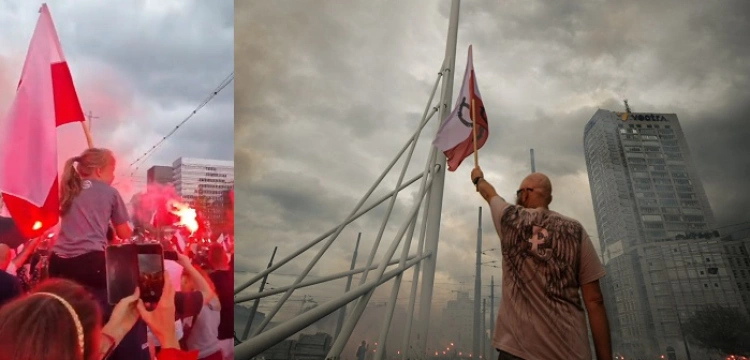 [Wideo, Foto] W godzinę „W” Polska oddała hołd Powstańcom