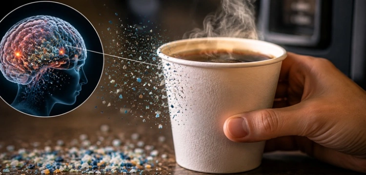 Gorąca kawa z jednorazowego kubeczka i miliardy nanocząsteczek plastiku do mózgu. Naukowcy biją na alarm