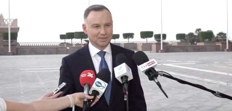Prezydent dla CNN: Jesteśmy gotowi przekazać Ukrainie myśliwce