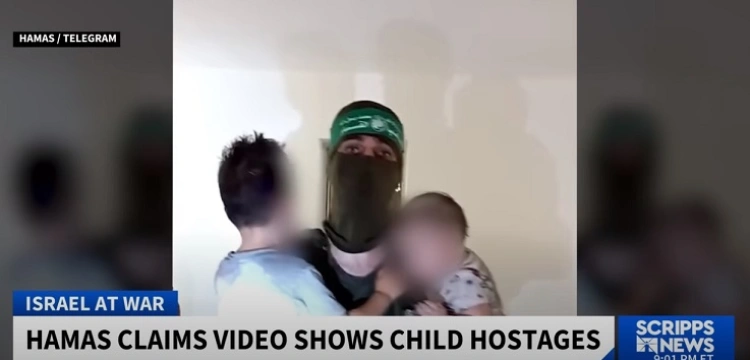 Hamas nadal więzi porwane dzieci, cywilów i całe rodziny [Wdieo]
