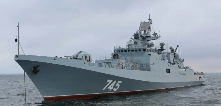 Rosyjska fregata otworzyła ogień na kanale La Manche