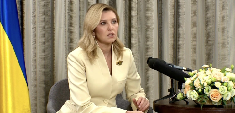 Żona Zełenskiego idzie w ślady męża i rezygnuje z przyjazdu do Polski