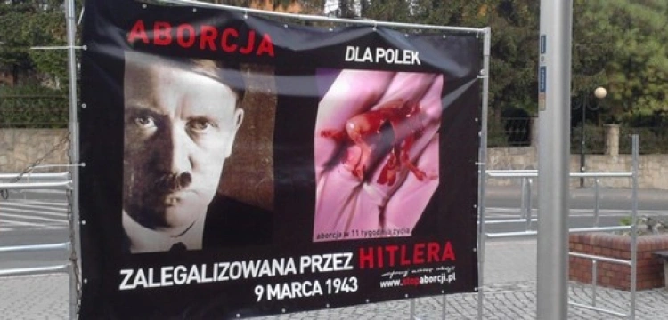 Brzezińska: Aborcyjne postulaty feministek a dziedzictwo Hitlera