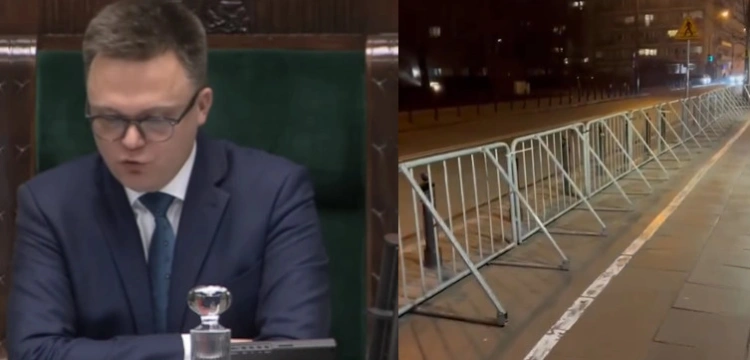 W Warszawie protest rolników, a przed Sejmem znów „barierki Hołowni”