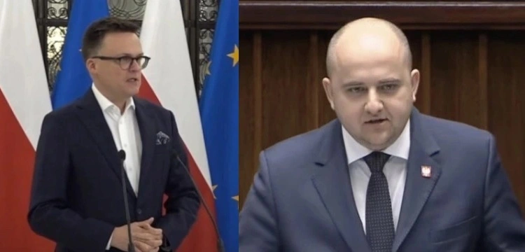 „To logika lokaja” - Matecki miażdży Hołownię za atak na Nawrockiego po odebraniu orderu Zełenskiemu