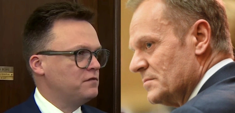 Hołownia odcina się Tuskowi: Dość kłótni