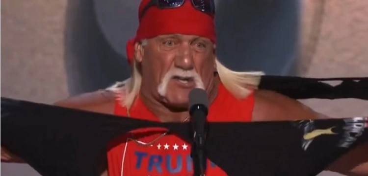 Hulk Hogan potężnie wspiera Donalda Trumpa