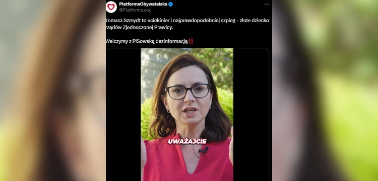 Gasiuk-Pihowicz atakuje PiS ws. Szmydta. Internauci: Jakże uroczo Pani tonie...