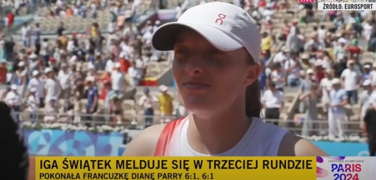 Błyskawiczna wygrana Igi Świątek w Paryżu