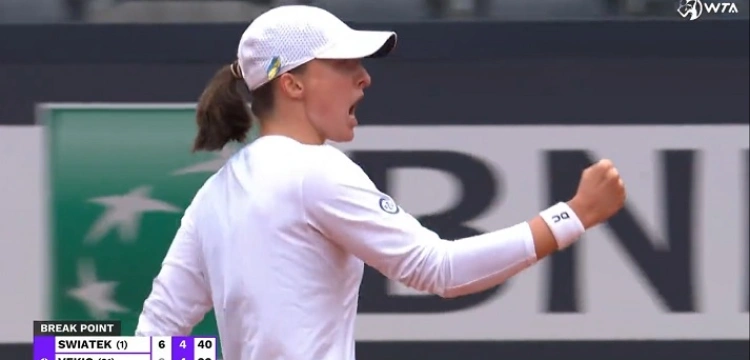 Najlepszą obroną jest atak – piękne zwycięstwo Świątek [Wideo]