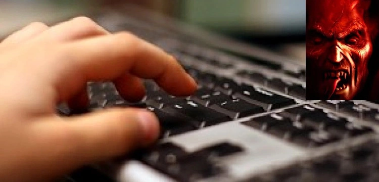 Niesamowite świadectwo opętania w internecie