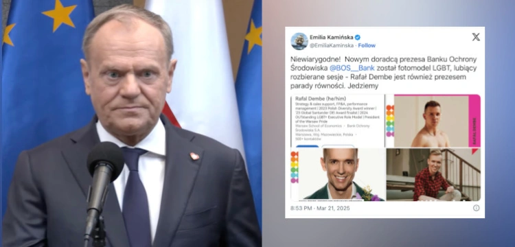 Postępy postępu: Model LGBT został doradcą Banku Ochrony Środowiska