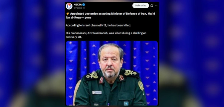 Dorwali go błyskawicznie. Media: Nowy szef irańskiego MON nie żyje