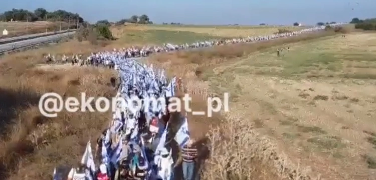 Ogromne protesty w Izraelu i masz na Jerozolimę. Protestują nawet rezerwiści [Wideo]