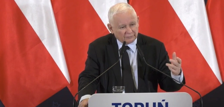Jarosław Kaczyński: Kradzione na potęgę przez poprzednie rządy Polakom pieniądze są w majątkach, willach, ale też za granicą