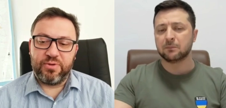 Po wybuchu wojny nie opuścił Ukrainy. Prezydent Zełenski dziękuje polskiemu ambasadorowi