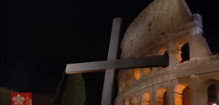 Ukraiński MSZ o rzymskiej Drodze Krzyżowej. "Próba zrównania ofiary z agresorem"