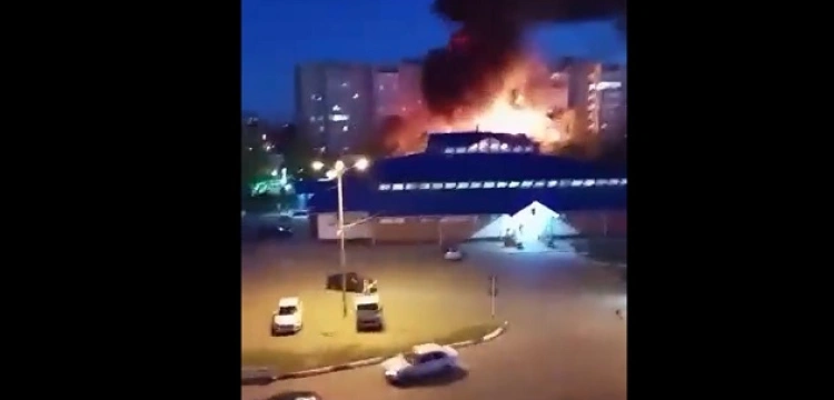 Rosja. Stan wyjątkowy w miejscu katastrofy bombowca SU-34, mogącego przenosić ładunki jądrowe