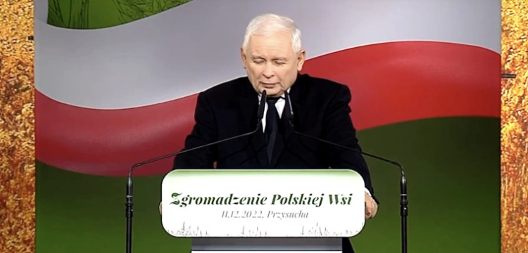 „Polskie rolnictwo nie zawiodło w trudnym czasie”. Prezes PiS na Zgromadzeniu Polskiej Wsi