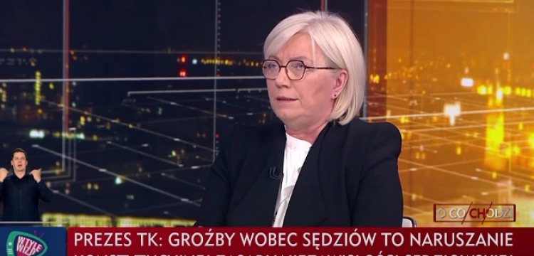 Prezes TK o zapowiedziach koalicjantów Tuska: są „podżeganiem do popełnienia przestępstwa” [Wideo]