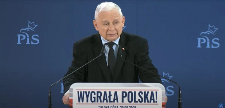 Jarosław Kaczyński w Zielonej Górze: Polska potrzebuje nowej konstytucji i silnej władzy