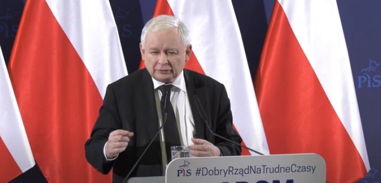 Prezes PiS dobitnie o planach Tuska w UE: Chciał być dużym misiem kosztem Polski [Wideo]