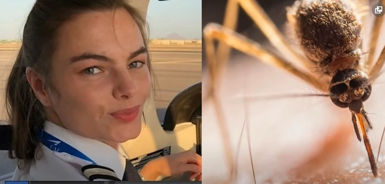 Tragiczna śmierć brytyjskiej studentki lotnictwa od ukąszenia komara