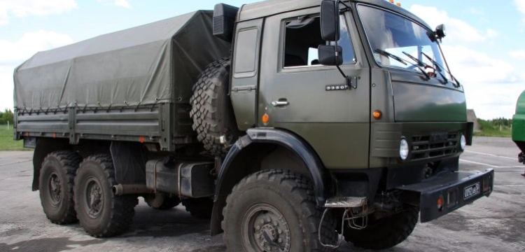 Białoruś: Kolumna wojskowych pojazdów Rosji jechała w kierunku granicy z Ukrainą