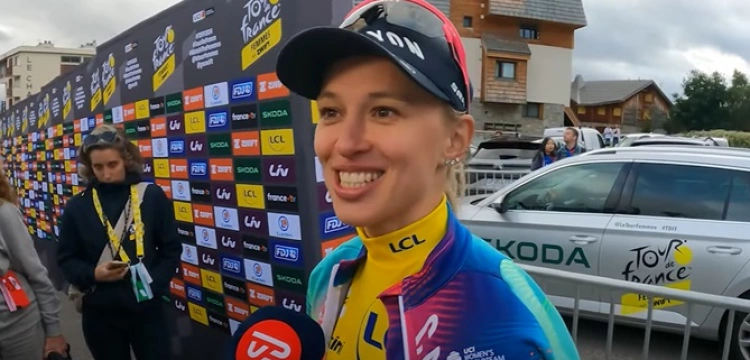 Wspaniałe świadectwo! Katarzyna Niewiadoma dziękuje Bogu za zwycięstwo w Tour de France