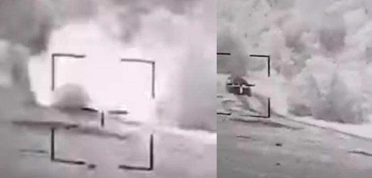 Ukraińscy żołnierze podręcznikowo wyeliminowali rosyjski transporter opancerzony [Wideo]