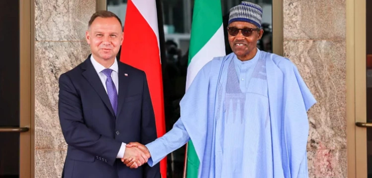 Prezydent Andrzej Duda spotkał się z przywódcą Nigerii