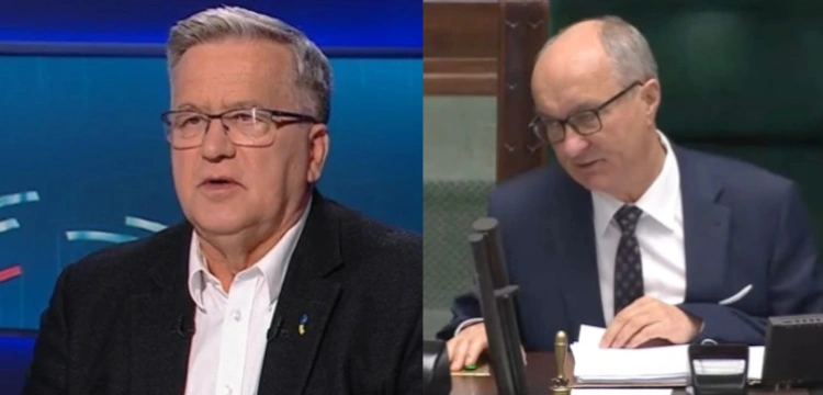 Komorowski uderza w Czarzastego. „To jest rzecz nieprawdopodobna”