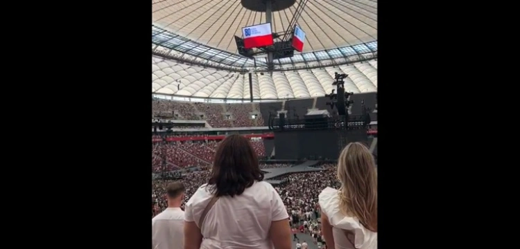 Fani Taylor Swift oddali hołd Powstańcom Warszawskim podczas koncertu na Stadionie Narodowym [Wideo]