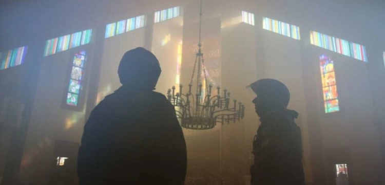 Pożar Kościoła w Lublinie. Olbrzymie zniszczenia, możliwa rozbiórka