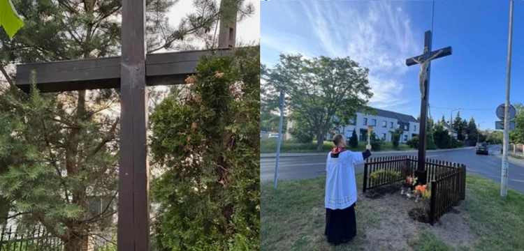 Świętokradztwo na Dolnym Śląsku. Z krzyża skradziono figurę Chrystusa