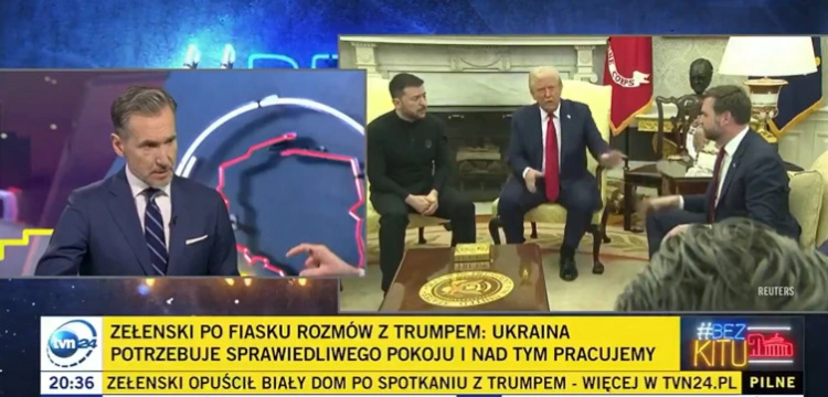 Kraśko mocno skrytykował Zełenskiego. „Spalił mózgi widzów TVN24”