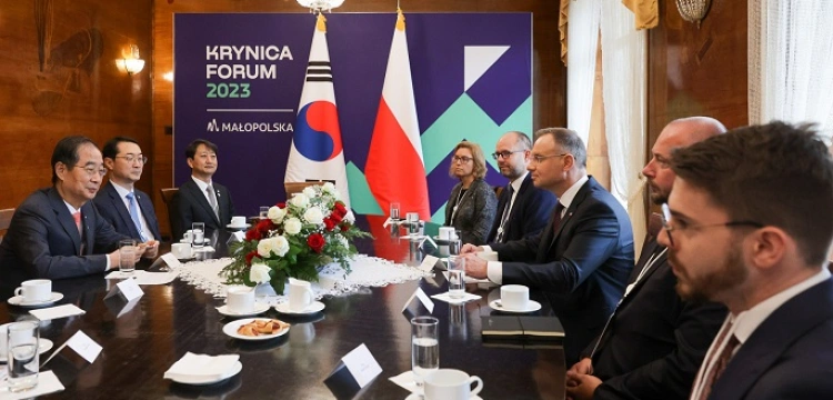 Prezydent Duda Otworzył Forum Polsko–Koreańskie w Krynicy Zdroju
