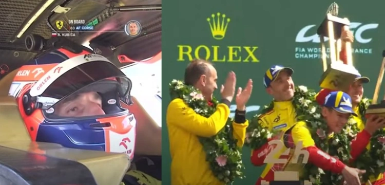 Robert Kubica triumfuje w Le Mans: historyczny sukces Polaka za kierownicą Ferrari