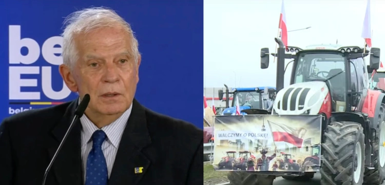 Bruksela chce spacyfikować polskie protesty? Borrell żąda odblokowania granicy
