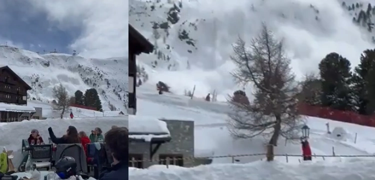 Tragedia w szwajcarskich Alpach: Potężna lawina porwała ludzi [Wideo]