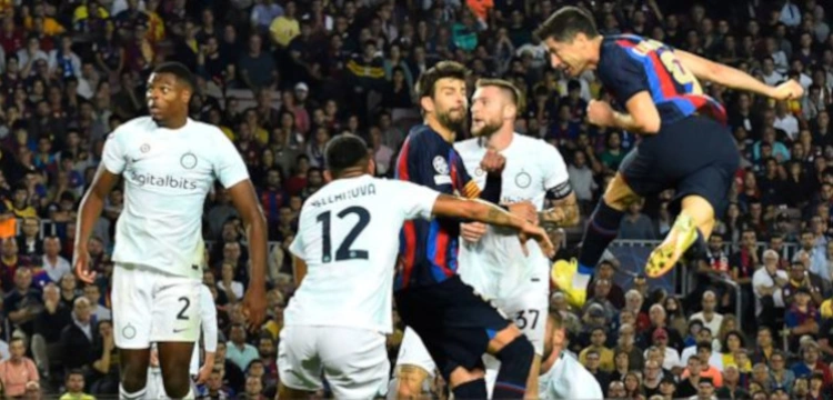 Dwa gole Lewandowskiego w hicie Champions League